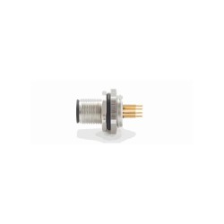 Connecteur mâle M12, 3 pol., S Encoding IP67, 3.6A, non-blindé